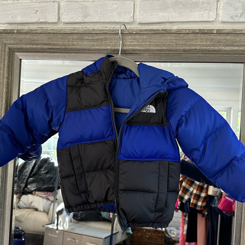 Kids north face puffer jacket